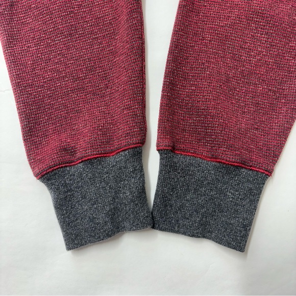 Robert Graham Quarter Zip Sweater Maroon Medium - Picture 9 of 15